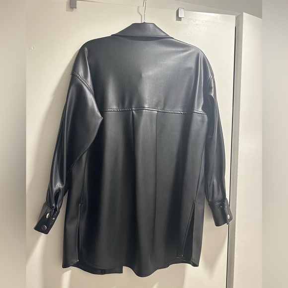 Zara Leather Shacket - Picture 3 of 3